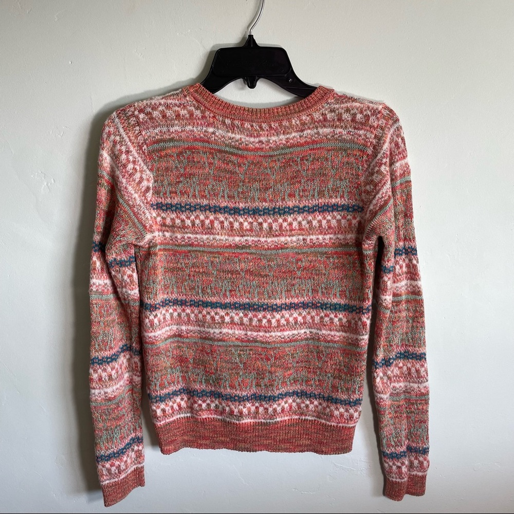 Anthropologie Sparrow Fairisle Sweater